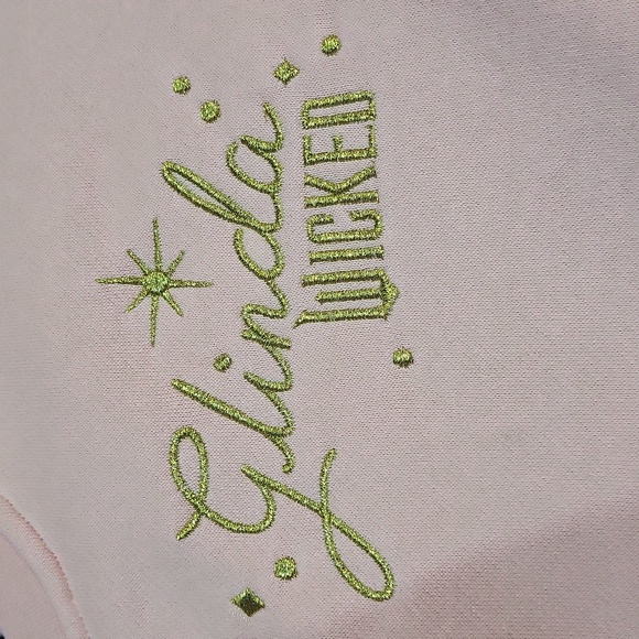 Wicked Glinda Embroidered Crewneck 🩷💚 - Picture 13 of 15